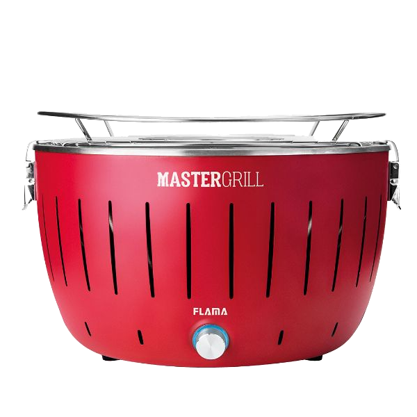 Grelhador a Carvão FLAMA Mastergrill 4006FL | Aço inoxidável, portátil
