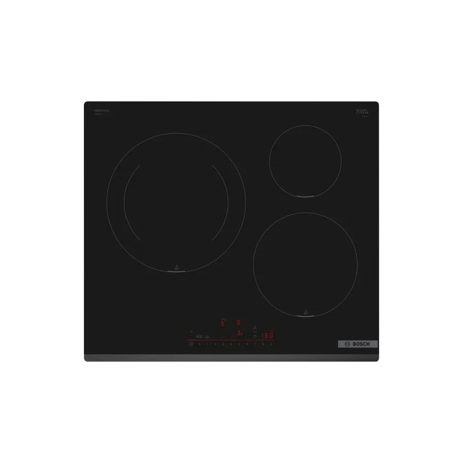Placa de Indução Bosch PIJ631HC1E | 60cm, 7.400W, 3 zonas