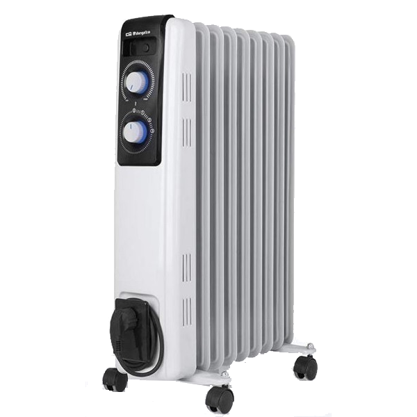 Aquecedor a Óleo Orbegozo RF2000 | 2000W, 9 elementos, Termóstato