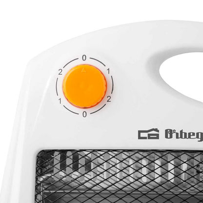 Aquecedor Quartzo Orbegozo BP 5007 | 800W, 2 níveis, Anti-inclinação