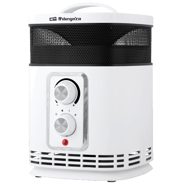 Termoventilador Cerâmico ORBEGOZO CR 6025 | 360°, PTC, 1500W