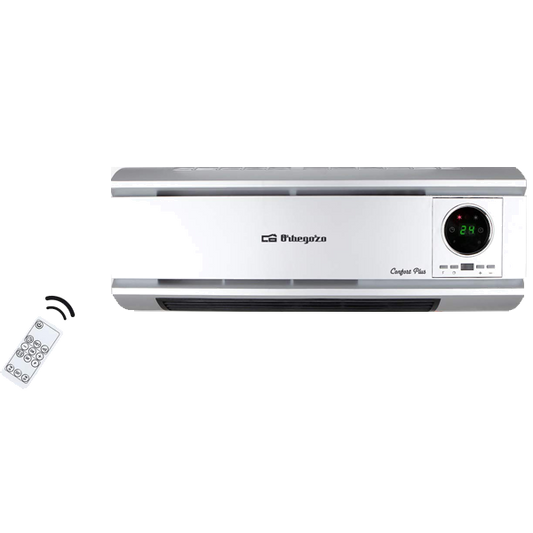 Aquecedor de Parede Orbegozo SP 6500 | 2000W, Termostato, Cerâmico