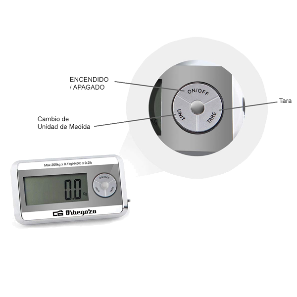 BALANÇA ELECTRÓNICA ORBEGOZO - PC5500