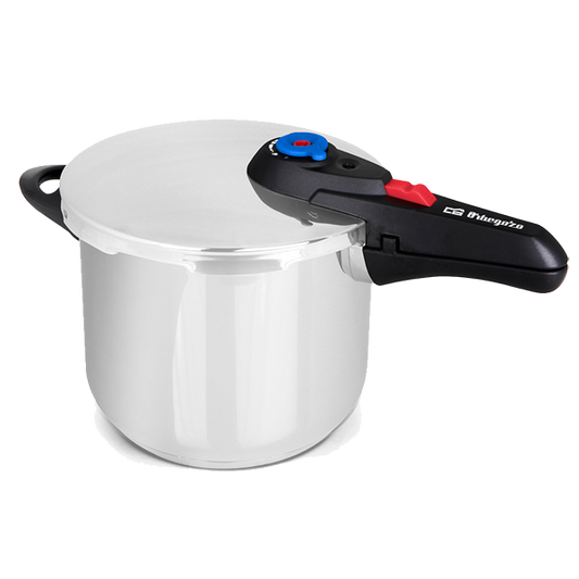 Panela de Pressão Orbegozo HP 10006 | Inox, 10L, 5 Sistemas Segurança