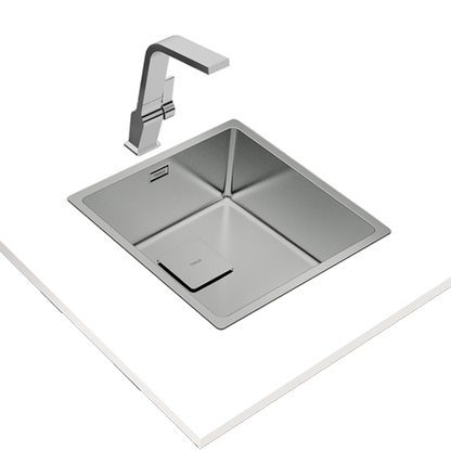 Lava Loiça TEKA Flex Linea RS15 40.40 | Inox, 1 Cuba, 440x440mm