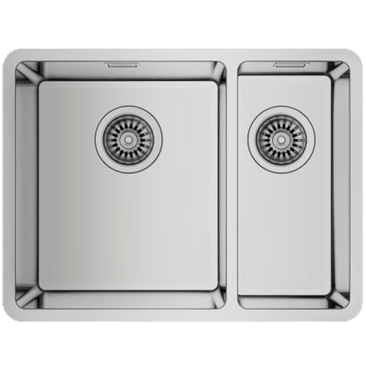 Lava Loiça TEKA Be Linea Rs15 2c 580 | 2 bacias, Inox, 580mm