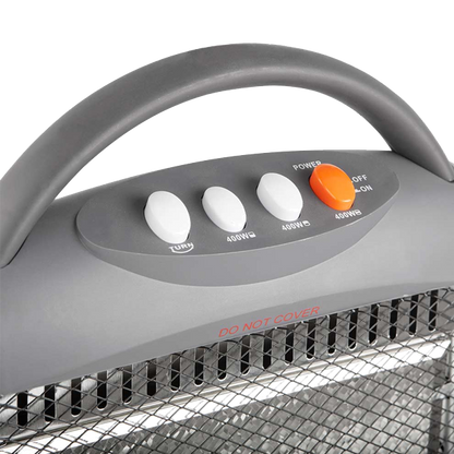 Aquecedor Halogéneo Orbegozo Bp 5008 | 1200W, 3 níveis, Oscilação
