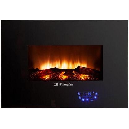 Chaminé Elétrica Orbegozo CM 8000 | 1800W, Efeito Fogo Real, Controlo Tátil