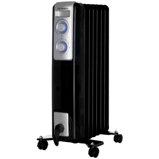 Aquecedor a Óleo Orbegozo RN1500 | 1500W, 3 potências, Termóstato