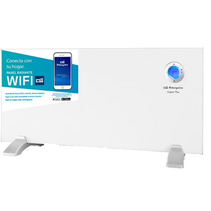 Aquecedor Painel Orbegozo Rew 1500 A | Wi-Fi, 1500W, LCD