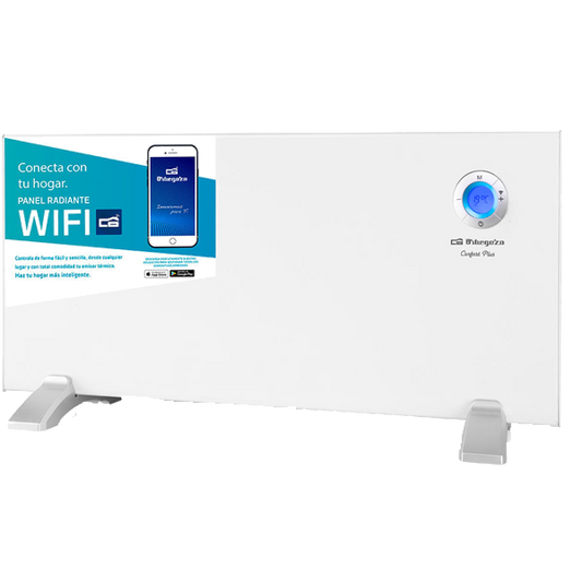 Aquecedor Painel Orbegozo Rew 1500 A | Wi-Fi, 1500W, LCD