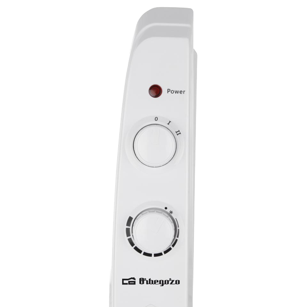 Aquecedor Mica Orbegozo Rm 1510 | 1500W, Termóstato, Sem Fluido