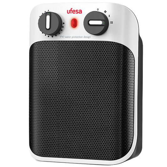 Termoventilador UFESA Cc1800ip | 1800W, IP21, Termóstato regulável