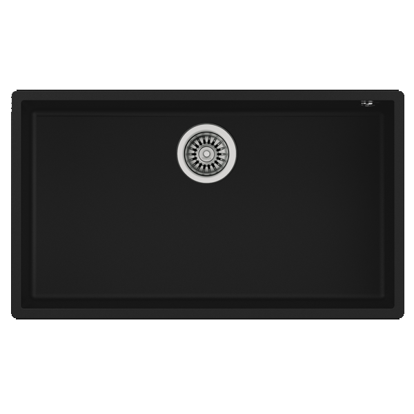 Lava Loiça TEKA Square 72.40 Tg | 1 Bacia, Tegranito, Preto