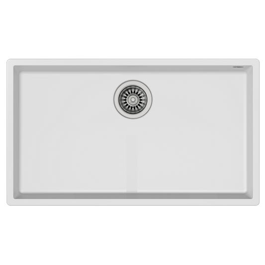 Lava Loiça TEKA Square 72.40 Tg | 1 Bacia, Branco, 80cm