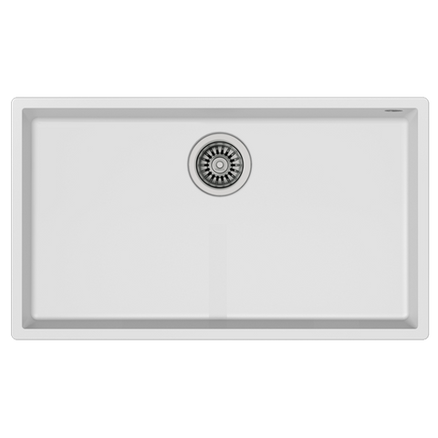 Lava Loiça TEKA Square 72.40 Tg | 1 Bacia, Branco, 80cm