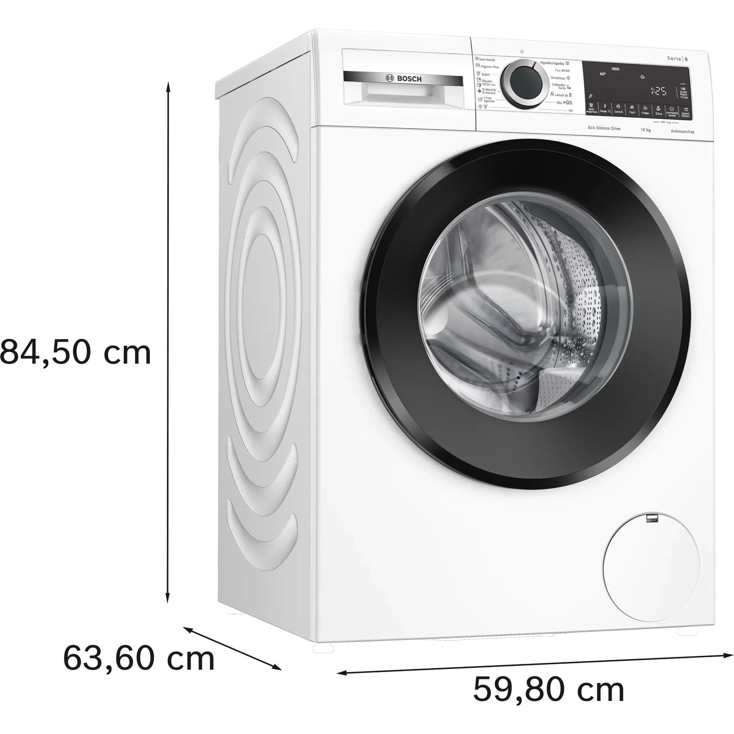 Máquina Lavar Roupa Bosch WGG256Z1ES | 10kg, 1600rpm, Classe A