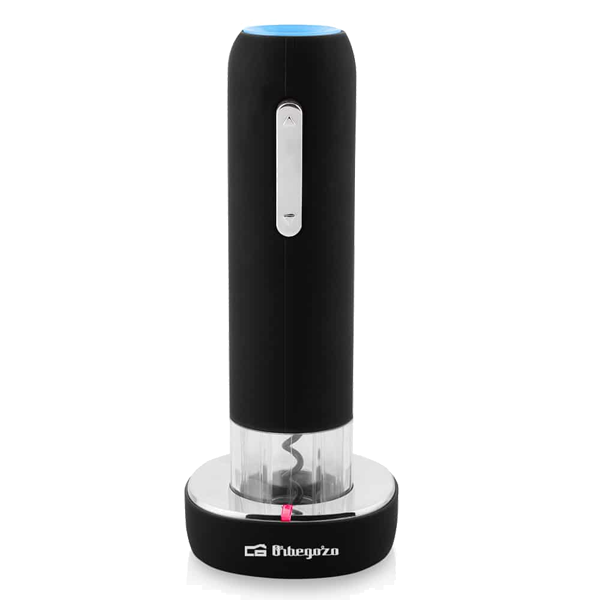 Saca Rolhas Elétrico Orbegozo CU 4100 | Design Ergonómico, Recarga, Luz