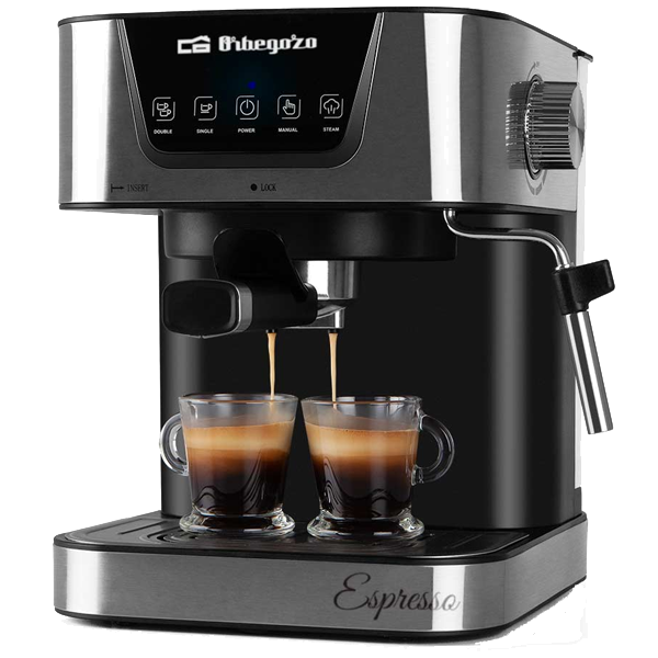 Máquina Café Expresso Orbegozo EX6000 | 20 bar, 1.5L