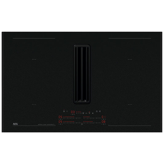 Placa Indução AEG NII84B30AZ | 80cm, SaphirMatt, SenseBoil&Fry