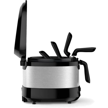 Fritadeira Moulinex Uno Inox AF215D10 | 1.8L, 1Kg, Antiaderente