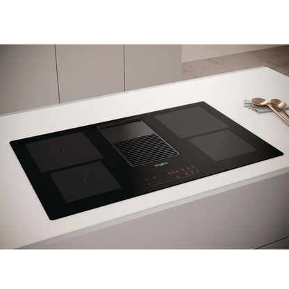 Placa de Indução com Exaustor Whirlpool WVH92K1 | 4 Zonas