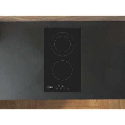 Placa Whirlpool WRD-6030-B | 2 queimadores, Vidro, 2900W