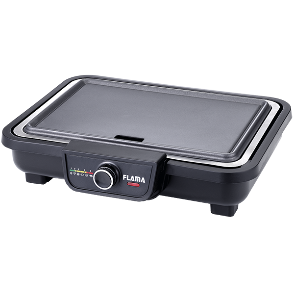 Grelhador de Contacto FLAMA 4861 Fl | 2200W, Antiaderente
