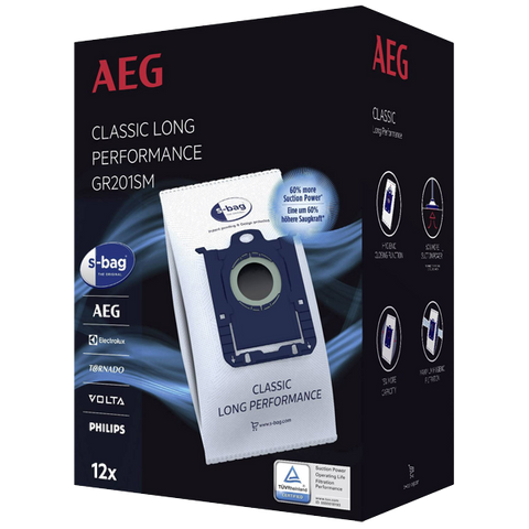 EMBALAGEM SACOS ASPIRADOR AEG - GR201SM