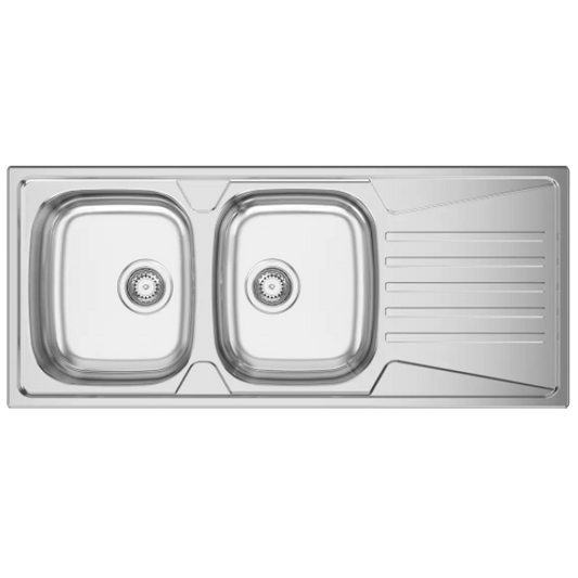 Lava Loiças Rodi Keran 116 | 1160x500mm, 160mm, Encastrar