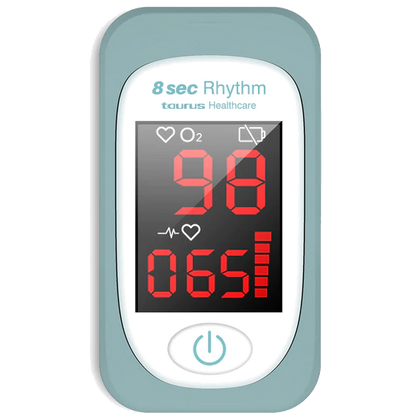 Pulsioxímetro de Dedo Taurus 8 Seg Rhythm | Medidas em 8 s