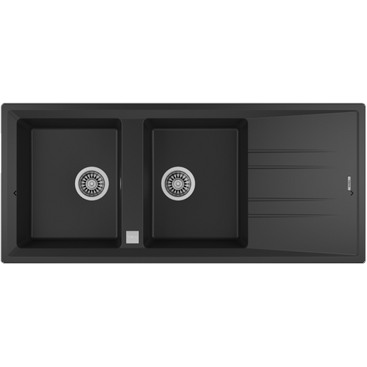 Lava Loiça Teka Stone 80 B-tg | 2 Bacias, Encastre, Tegranito