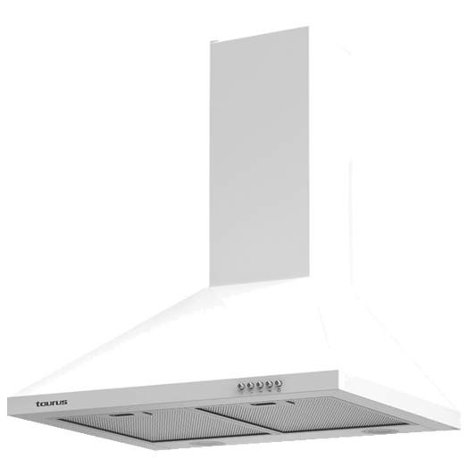 Chaminé Taurus PR60WHAL | 60cm, 650 m³/h, LED
