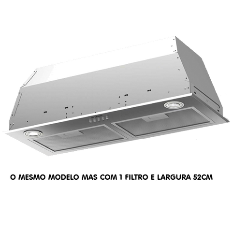 Exaustor Taurus Gf52ixal | 650 m³/h, LED, Inox