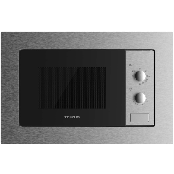 Micro-ondas Encastre Taurus MO20IXM | 20L, Grill, Inox