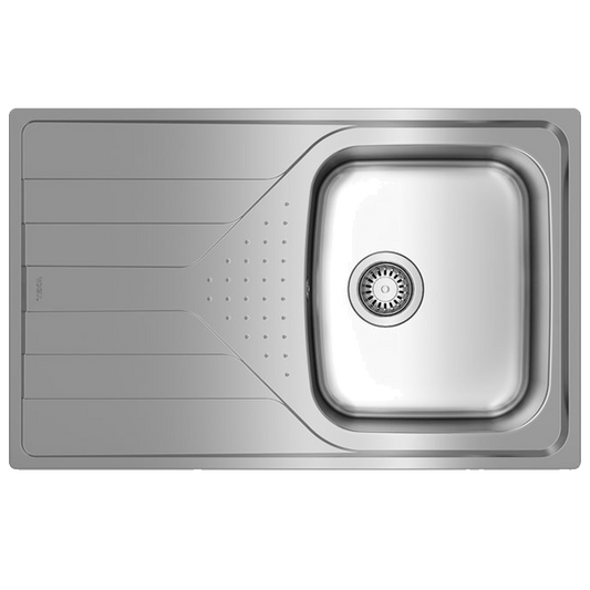 Lava Loiça TEKA Universe 45 T Xp 1c.1e | 1 Bacia, Inox, 45cm