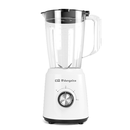 Liquidificadora Orbegozo BV 5035 | 500W, Jarro 1,5L, 2 Velocidades, Lâmina Inox