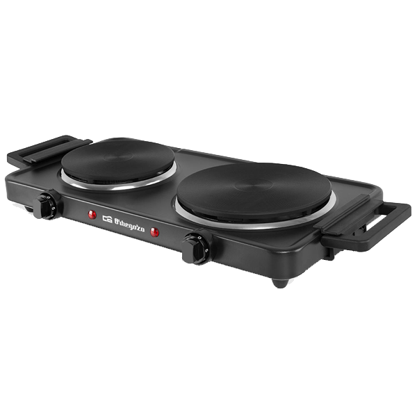 Placa Elétrica Orbegozo PE 2855 | 2500W, 2 Discos, 230V