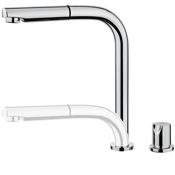 Torneira Misturadora TEKA Auk 983 | Extraível, Retrátil, Cromada