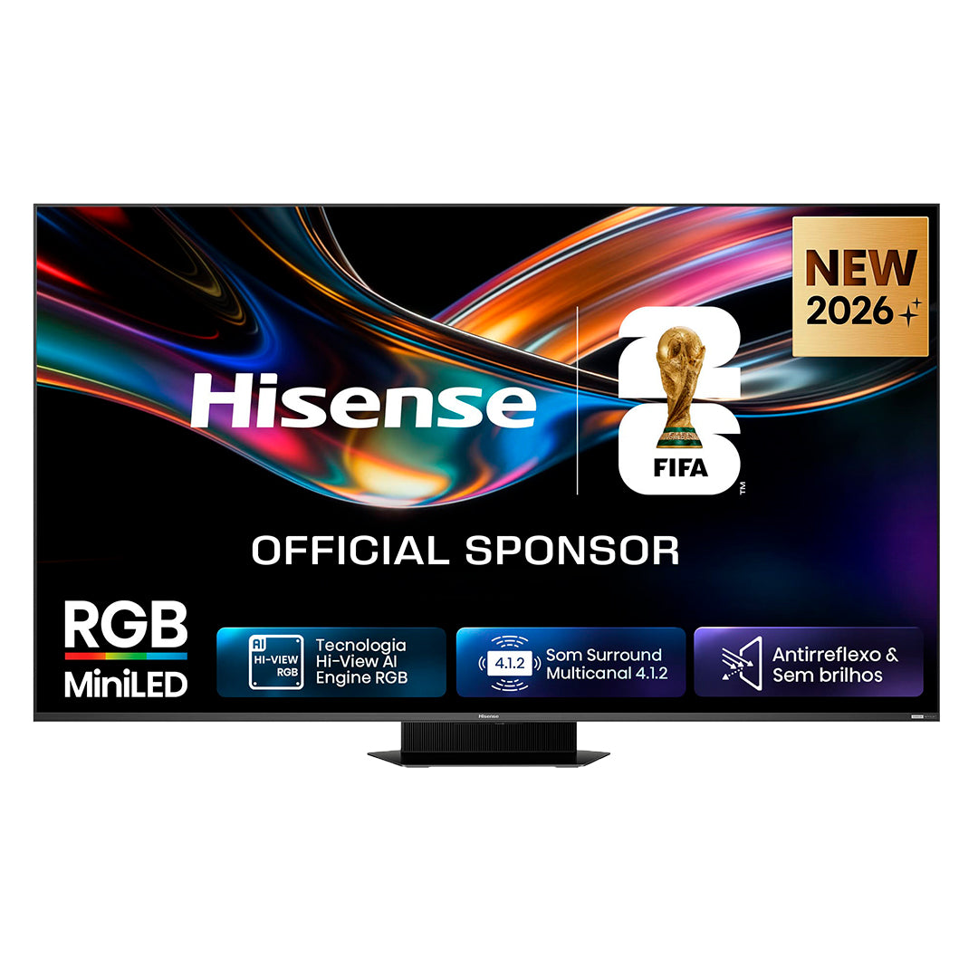 TV RGB Mini LED HISENSE 75UR9S | 75", 4K, HomeOS