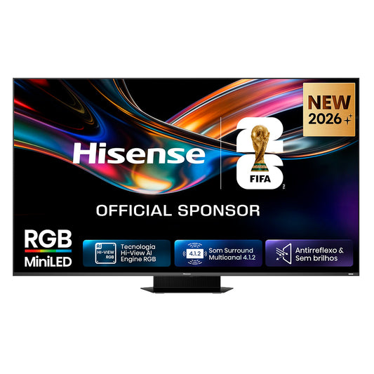TV RGB Mini LED HISENSE 75UR9S | 75", 4K, HomeOS