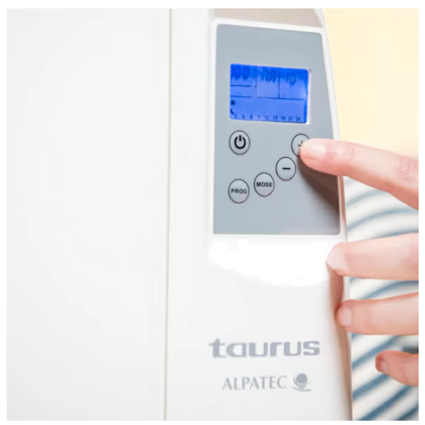 Emissor Térmico Taurus Malbork 1500 | 1500W, Programável, 15m2