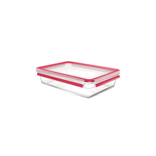 Caixa Vidro Tefal N1041210 | 3L, Vermelho