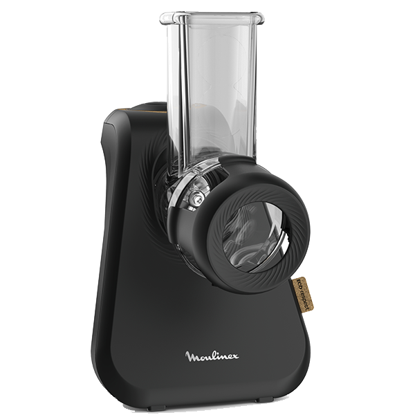 Ralador Moulinex Dj77en10 | 200W, 3 Cones, Preto Mate