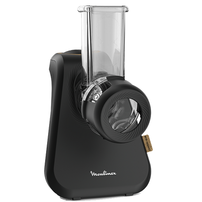 Ralador Moulinex Dj77en10 | 200W, 3 Cones, Preto Mate