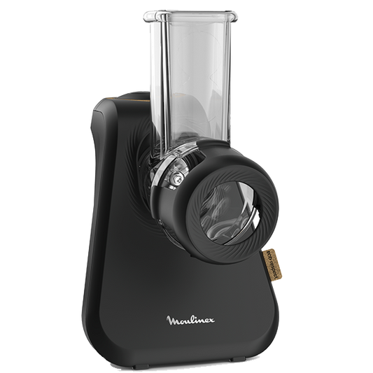 Ralador Moulinex Dj77en10 | 200W, 3 Cones, Preto Mate