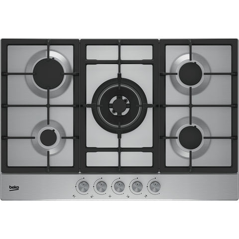 Placa a Gás Beko HIAW 75225 SL | 75cm, 5 Zonas, 12400W