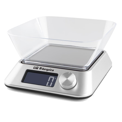 Balança de Cozinha ORBEGOZO PC1030A | 5kg, Precisão 1g