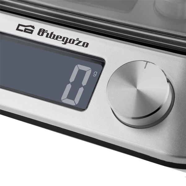 Balança de Cozinha ORBEGOZO PC1030A | 5kg, Precisão 1g