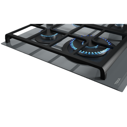 Placa a Gás Teka GZC64320 XBA | 4 Queimadores, 60cm
